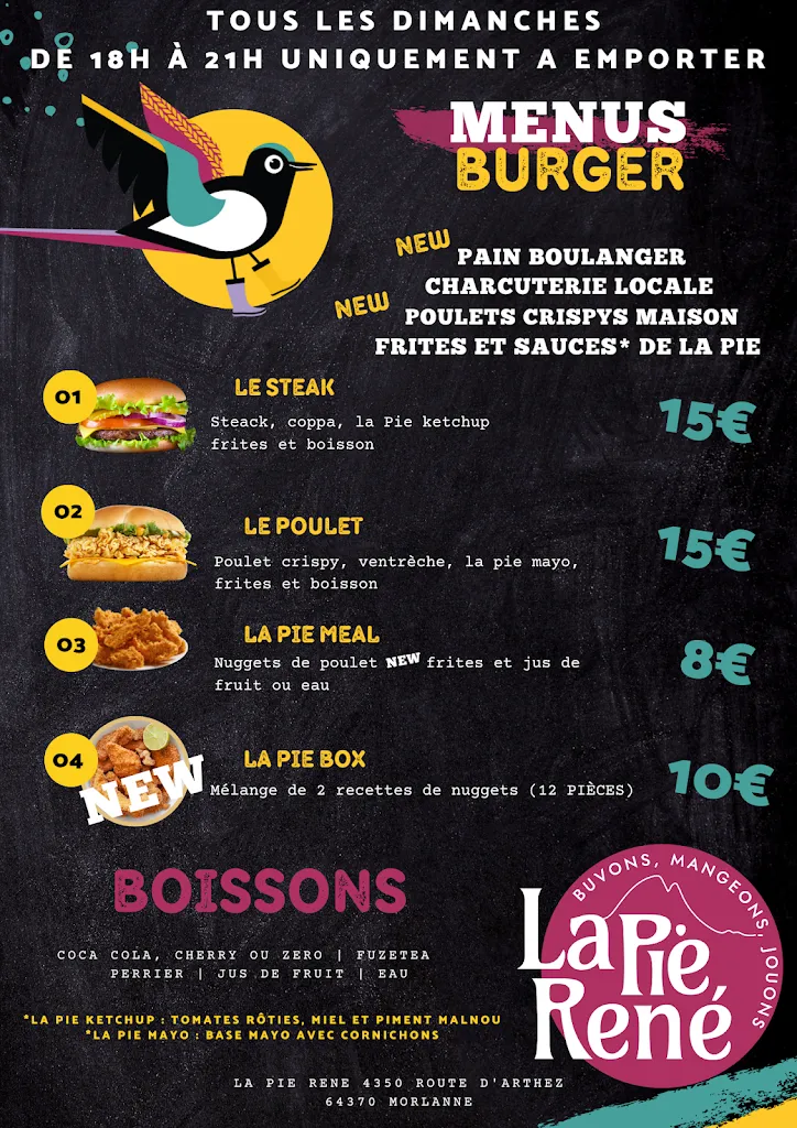 Menu_La Pie René_Morlanne_image_3
