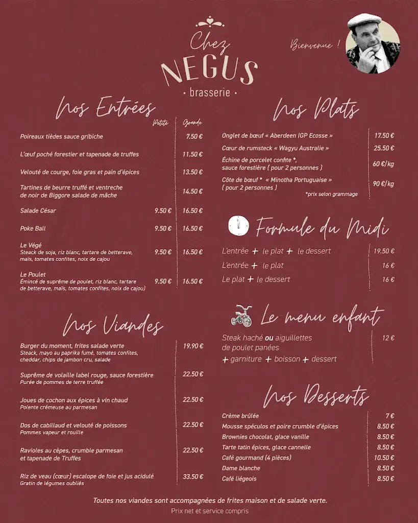 Menu_Brasserie Chez Négus_Bâthie_image_1