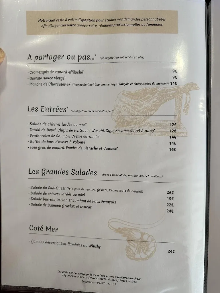 Menu_AUBERGE DES GRANDS VINS_Labarde_image_4