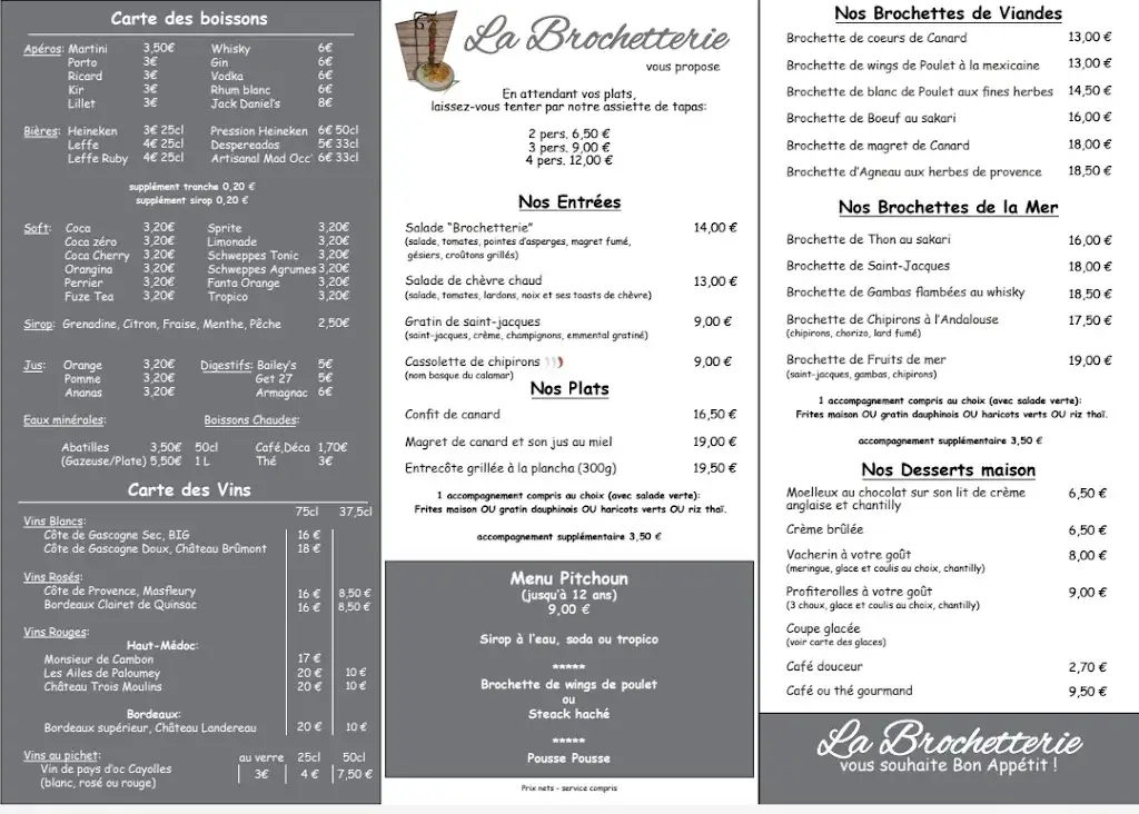 Menu_La Brochetterie_Ludon-Médoc_image_1