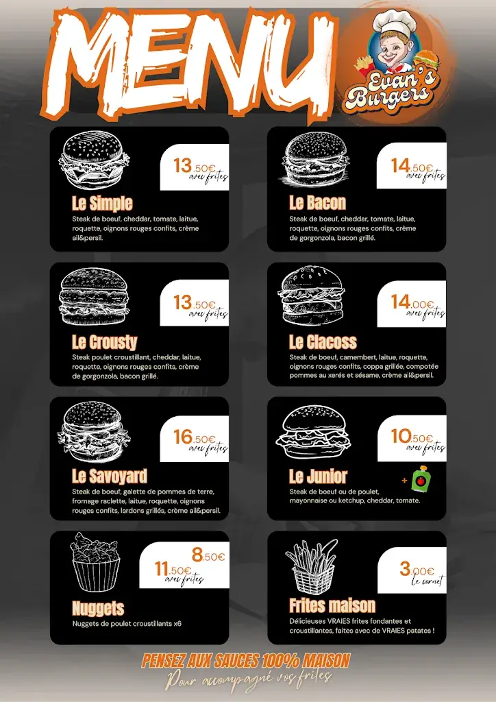 Menu_Evan's Burgers_Arsac_image_1