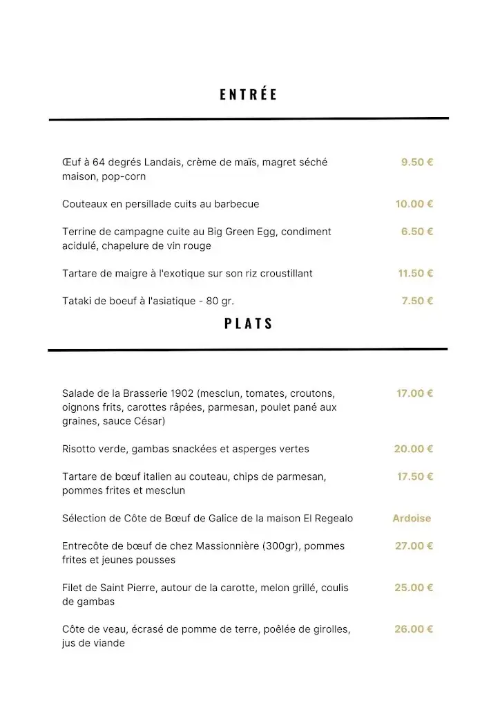 Restaurant 1902_Ludon-Médoc_menu_image_1