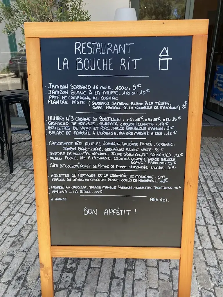 Menu_La Bouche Rit_Ars-en-Ré_immagine_1