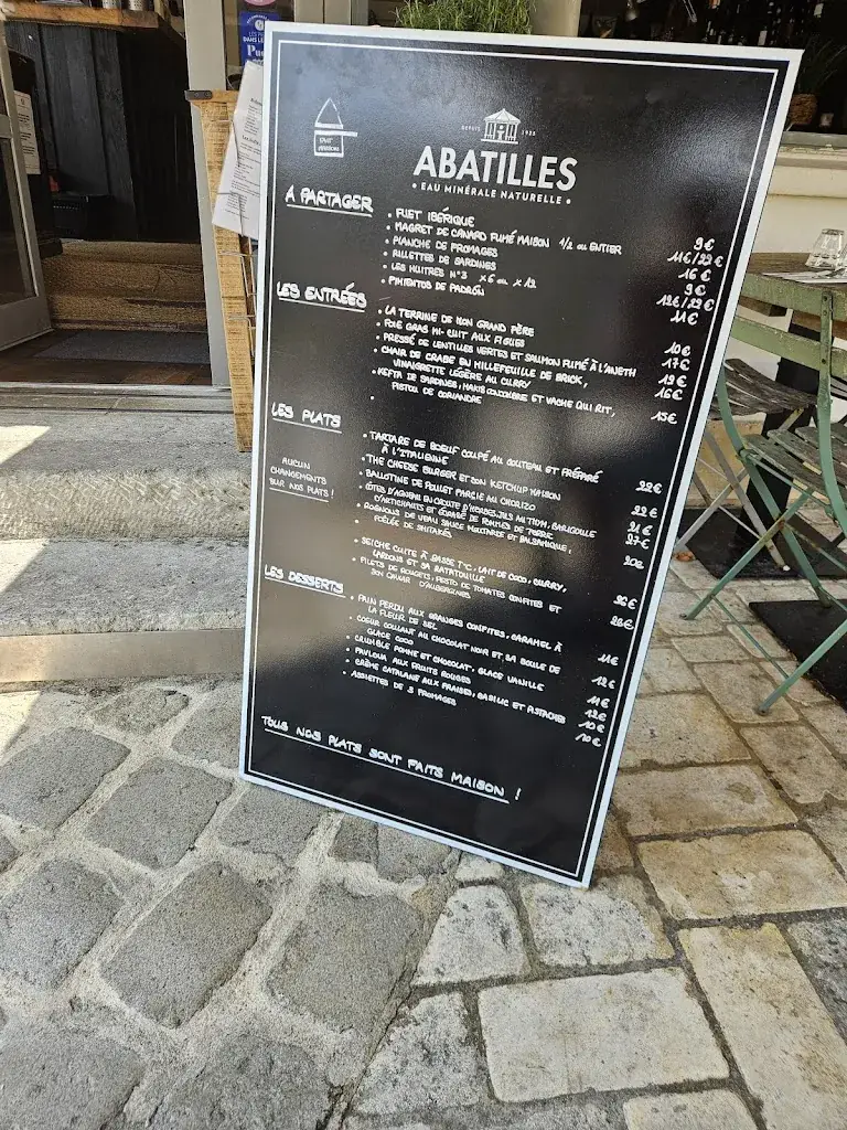 Menu_La Tour du Sénéchal_Ars-en-Ré_image_1