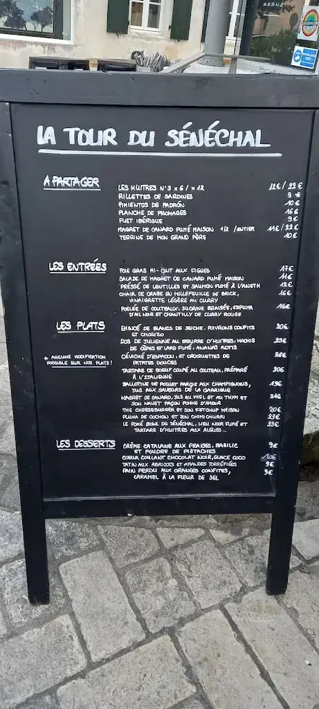 Menu_La Tour du Sénéchal_Ars-en-Ré_image_2
