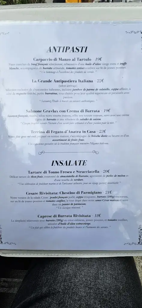 Menu_RISTORANTE ENOTECA ITALIANA_Ars-en-Ré_image_3