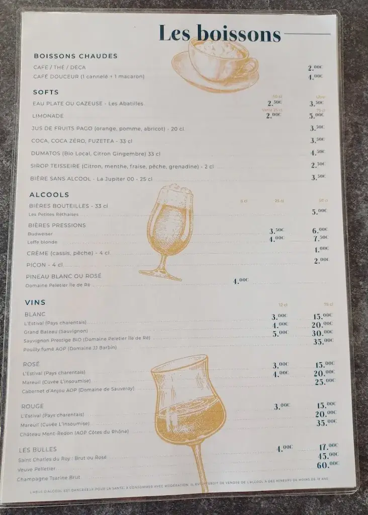 Menü_Huître DoRê_Ars-en-Ré_Bild_4