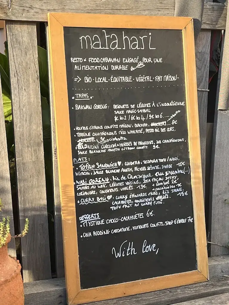 Menü_Matahari Food Caravan_Ars-en-Ré_Bild_1