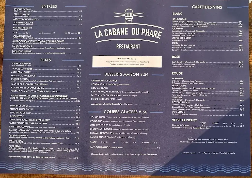 La Cabane_Saint-Clément-des-Baleines_menu_image_1
