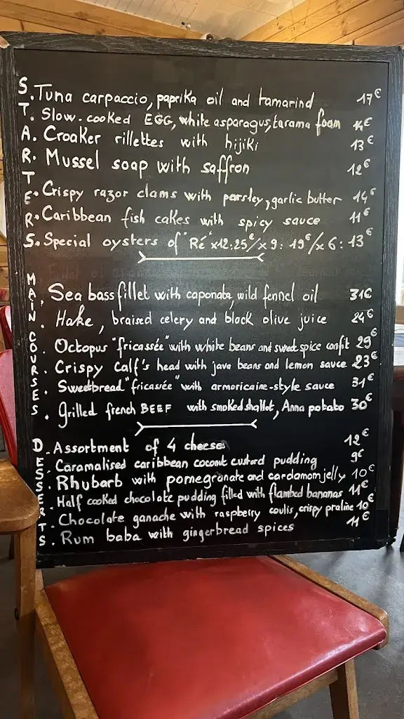 Menu_Le Balaou île de ré La Couarde_Couarde-sur-Mer_image_3