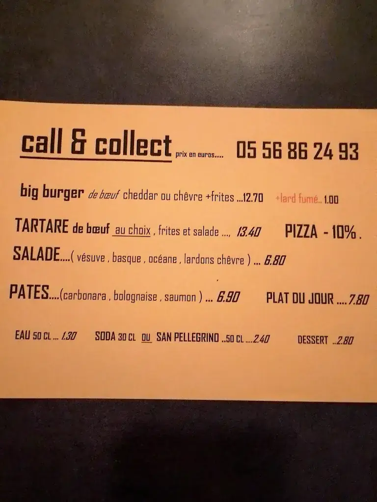 Menu_restaurant Le Vesuve_Artigues-près-Bordeaux_image_3