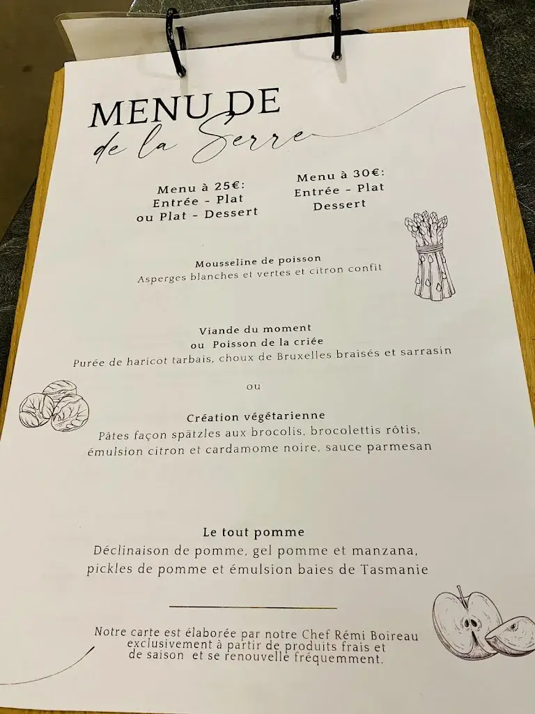 Menu_The Table of the Chèze_Floirac_image_2
