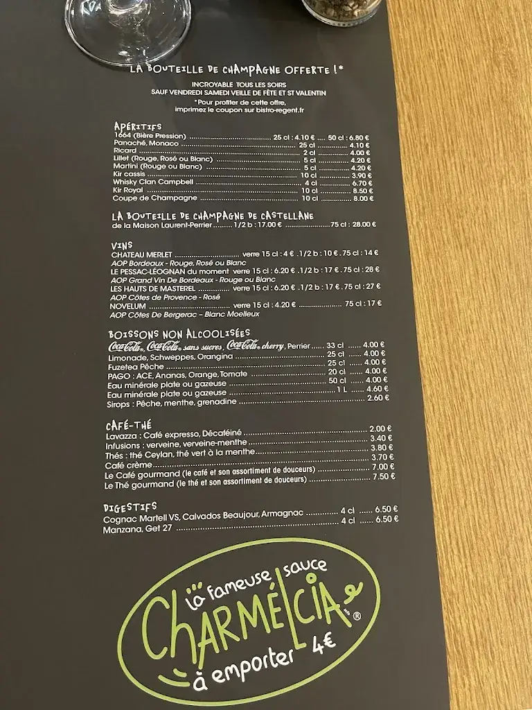 Menu_Bistro regent Tresses_Tresses_image_1