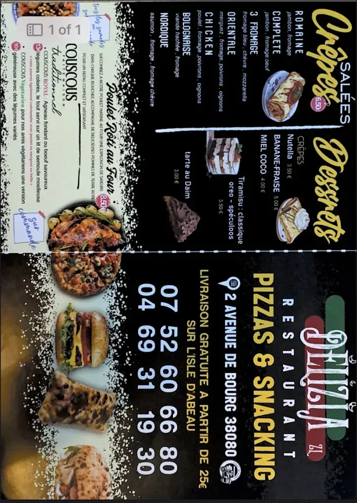 Menu_Pizzeria DELIZIA_L'Isle-d'Abeau_image_4