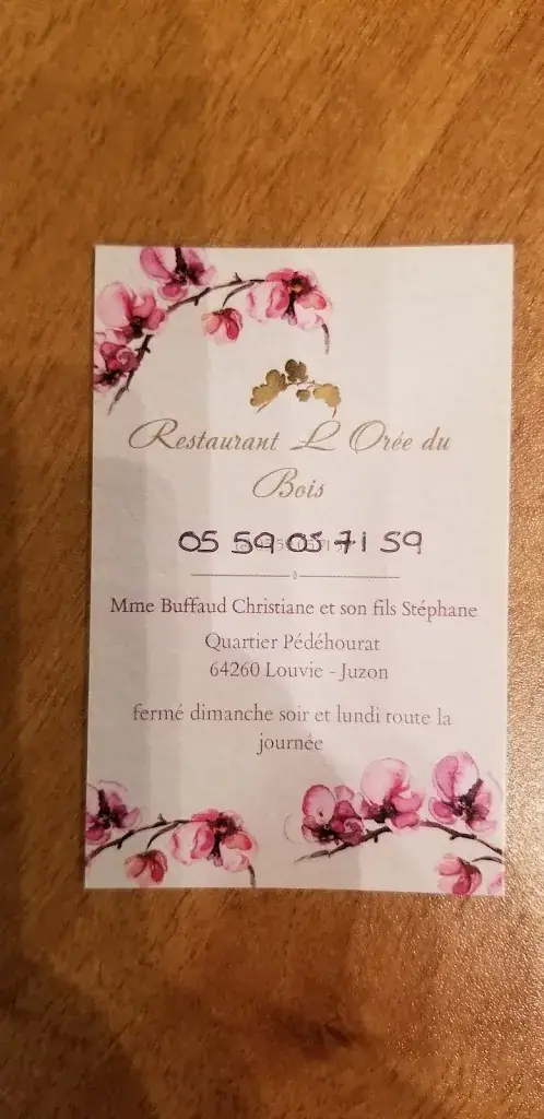 Virginie Ménager_Restaurant L'orée Du Bois_Louvie-Juzon_recensione