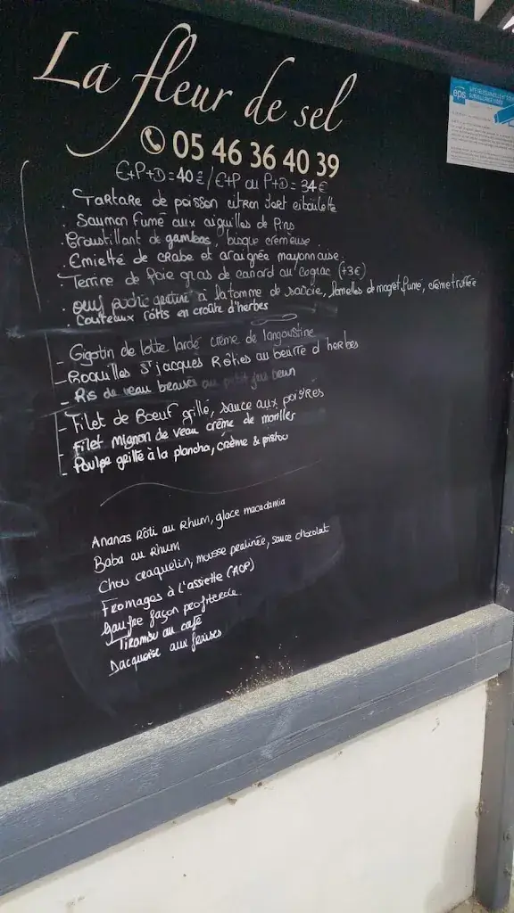 Menu_La Fleur de Sel_Arvert_image_4