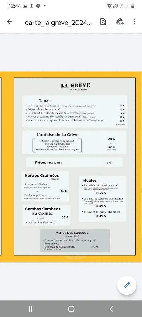 Menu_La Grève_Tremblade_image_2