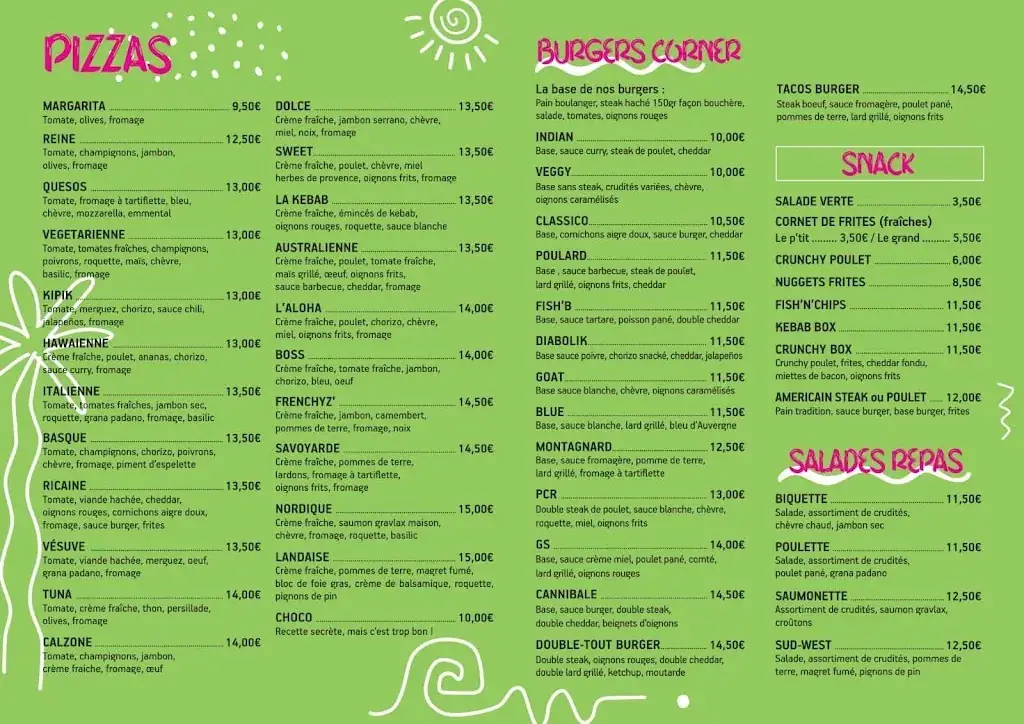 Menu_Snack L'Aloha_Arvert_image_1