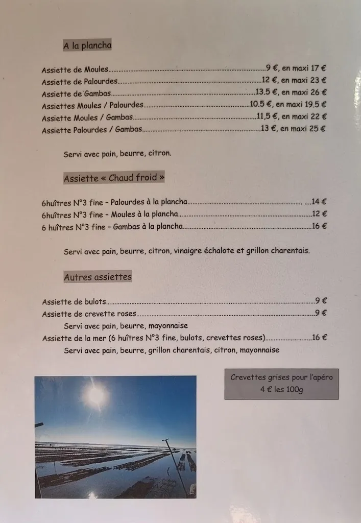 Menu_Huitrerie Tortillon_Tremblade_image_2