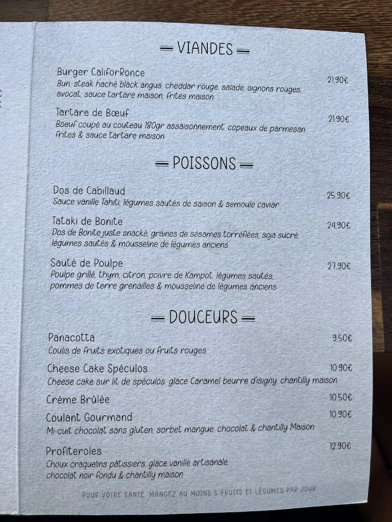 Menu_Little Ronce_Tremblade_image_1