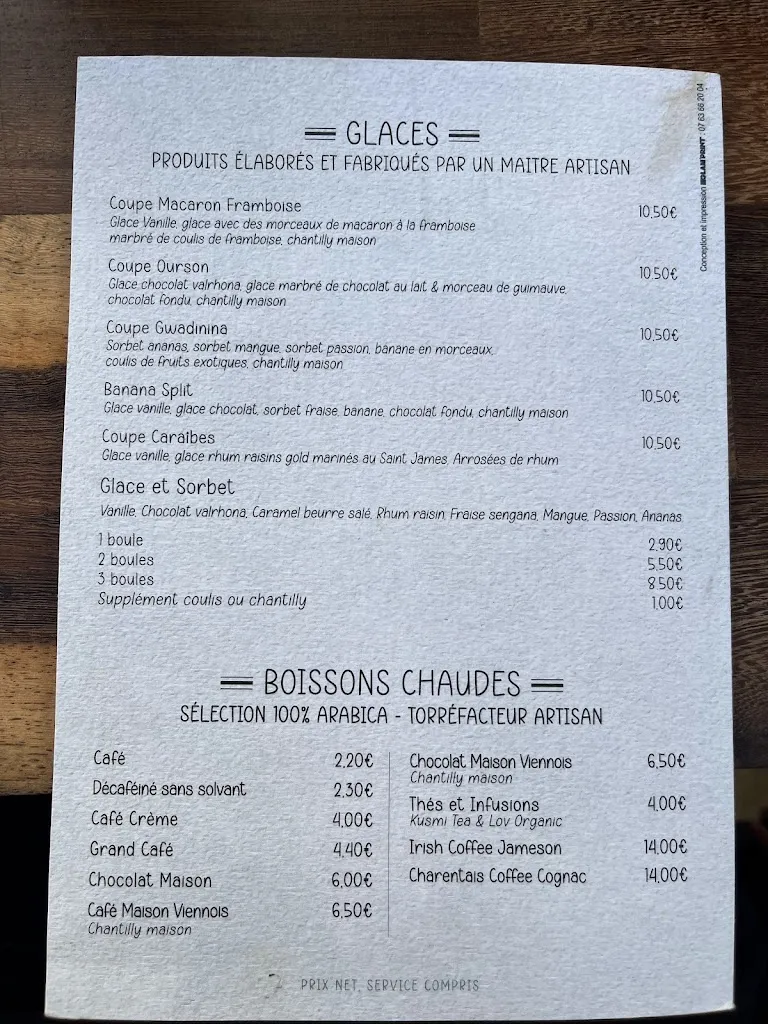 Menu_Little Ronce_Tremblade_image_2