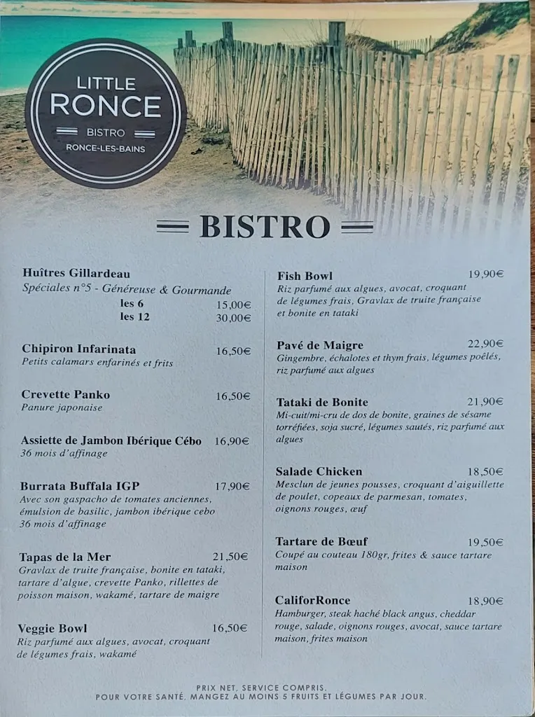 Menu_Little Ronce_Tremblade_image_4