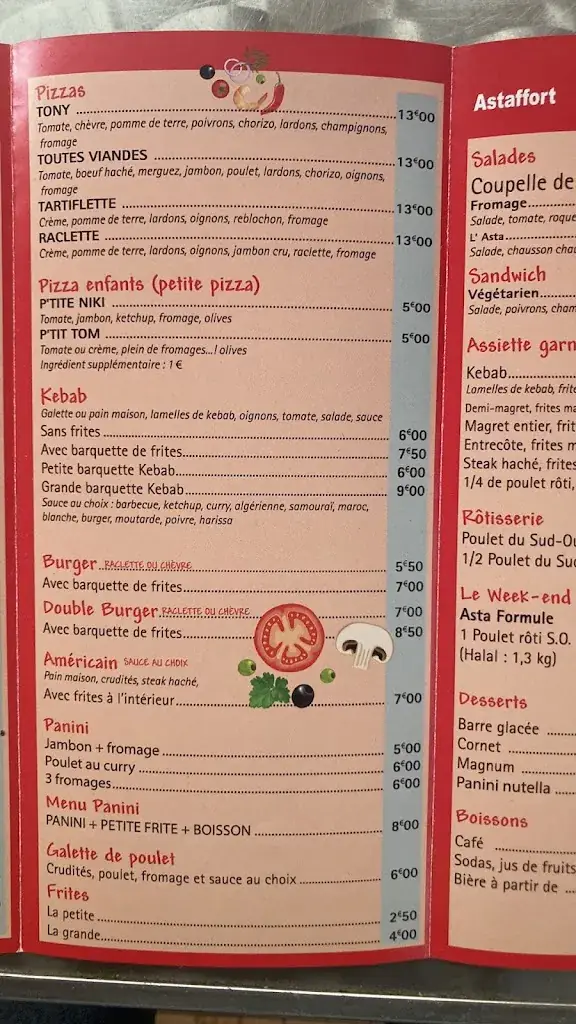 Menu_Asta Pizza Astaffort_Astaffort_image_1