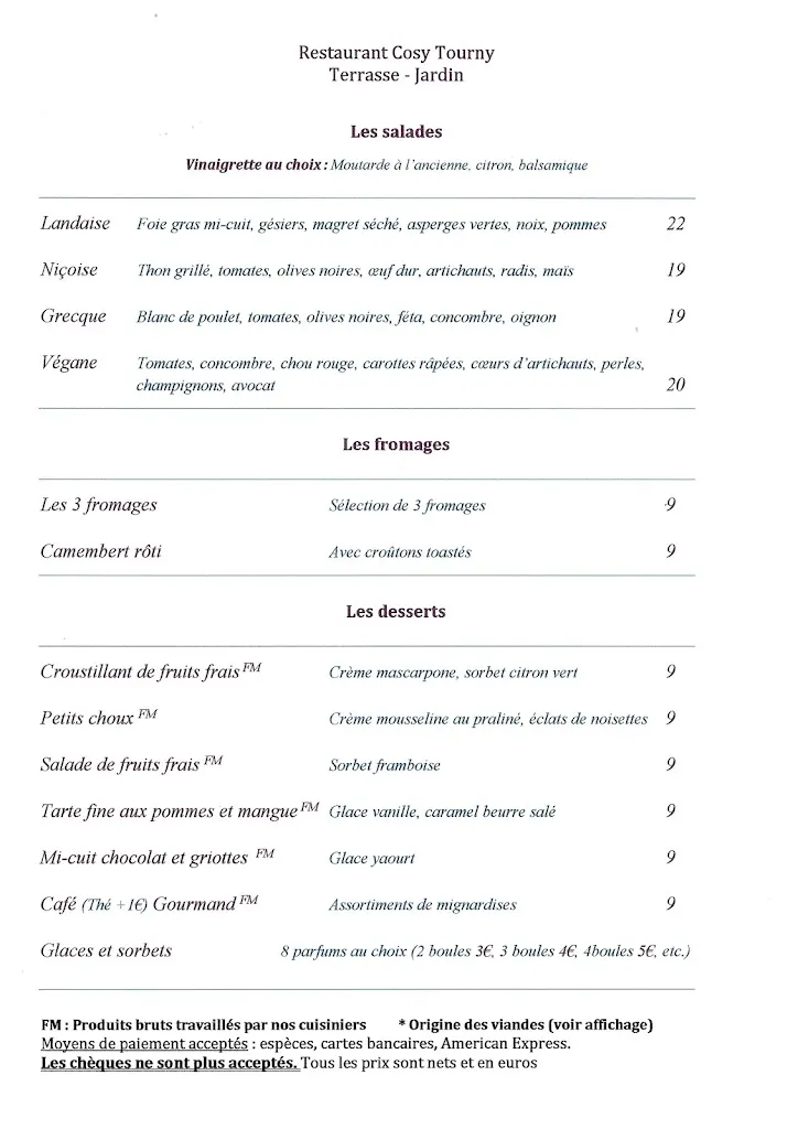 Menu_Restaurant Cosy Tourny_Libourne_image_2