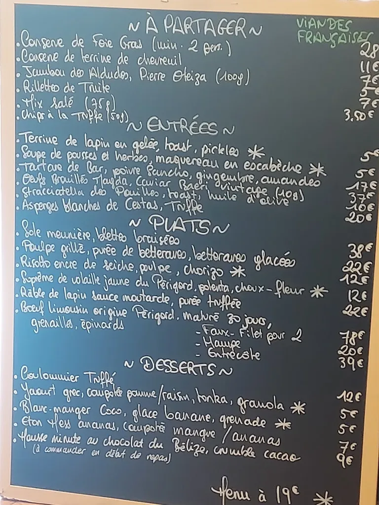 Menu_Lune Restaurant est devenu la Trattoria Felicità_Vayres_image_3