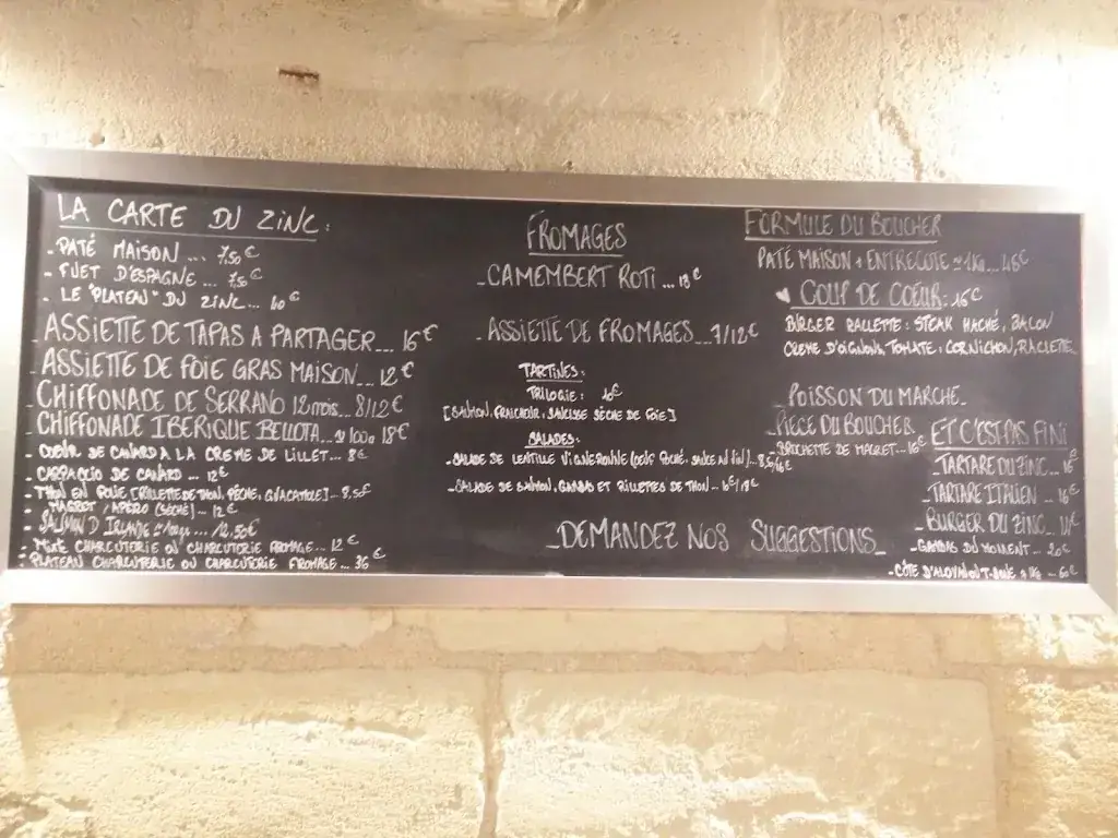 Menu_Le Zinc Authentique_Libourne_image_4