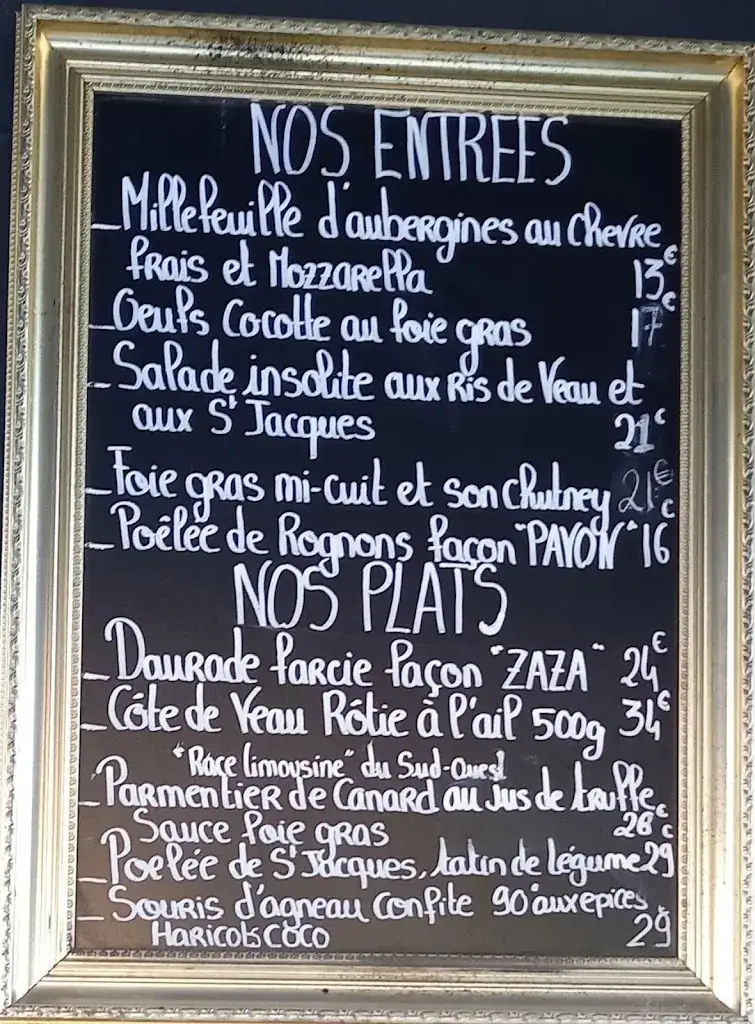 Menu_Restaurant l'Atmosphère_Saint-Germain-du-Puch_image_2