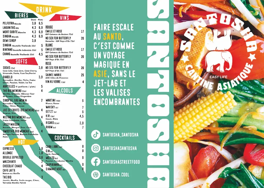 Menu_Santosha Libourne - Cantine Asiatique_Libourne_image_2