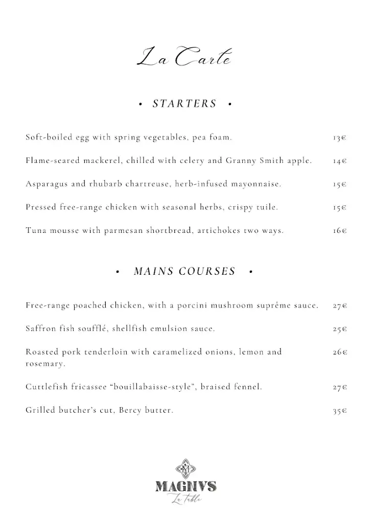 Menu_Magnus La Table_Fronsac_image_1