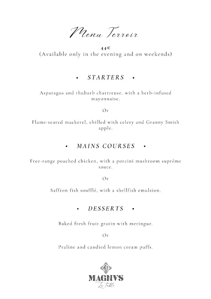 Menu_Magnus La Table_Fronsac_image_2