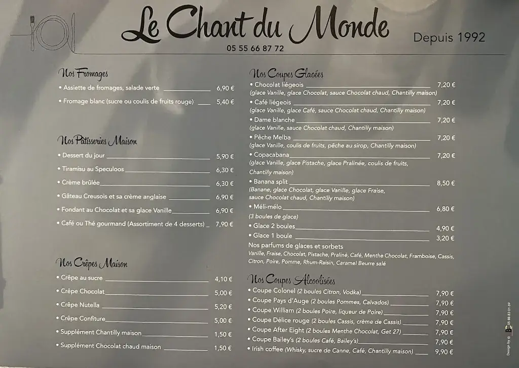 Menu_Le Chant du Monde_Aubusson_image_2