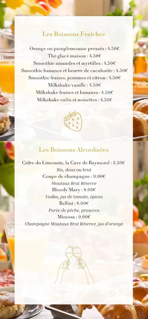 Menu_À Côté Le Brunch_Aubusson_immagine_2