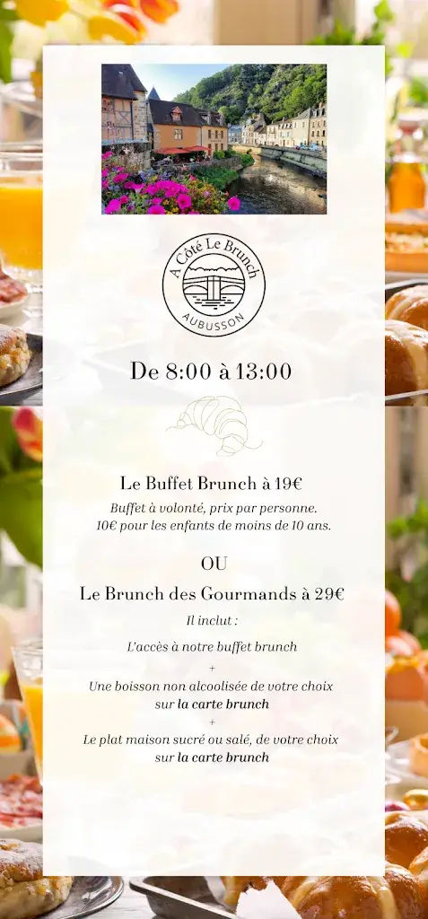Menu_À Côté Le Brunch_Aubusson_immagine_3