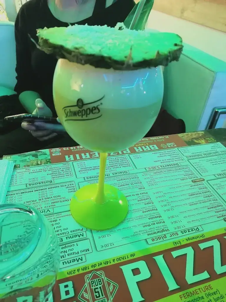 Menu_Pub 51 Pizzeria_Aubusson_image_3