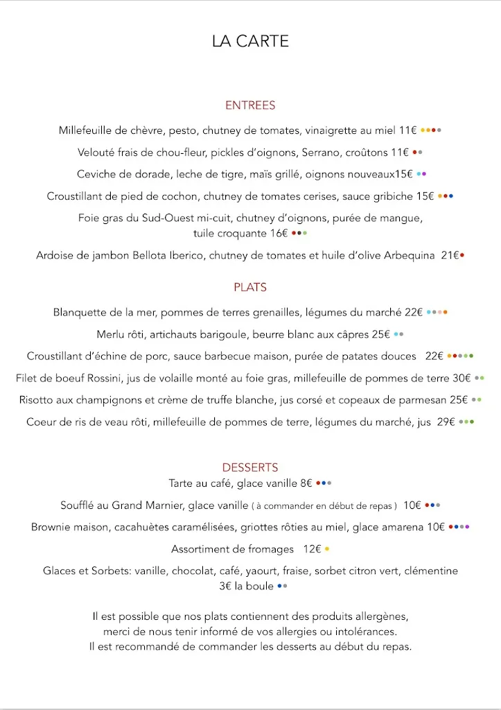 Menu_Restaurant des Chasseurs_Ascain_immagine_2