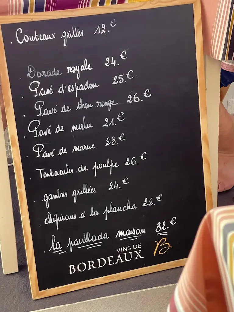 Menu_Restaurant La Mariposa_Ascain_immagine_1