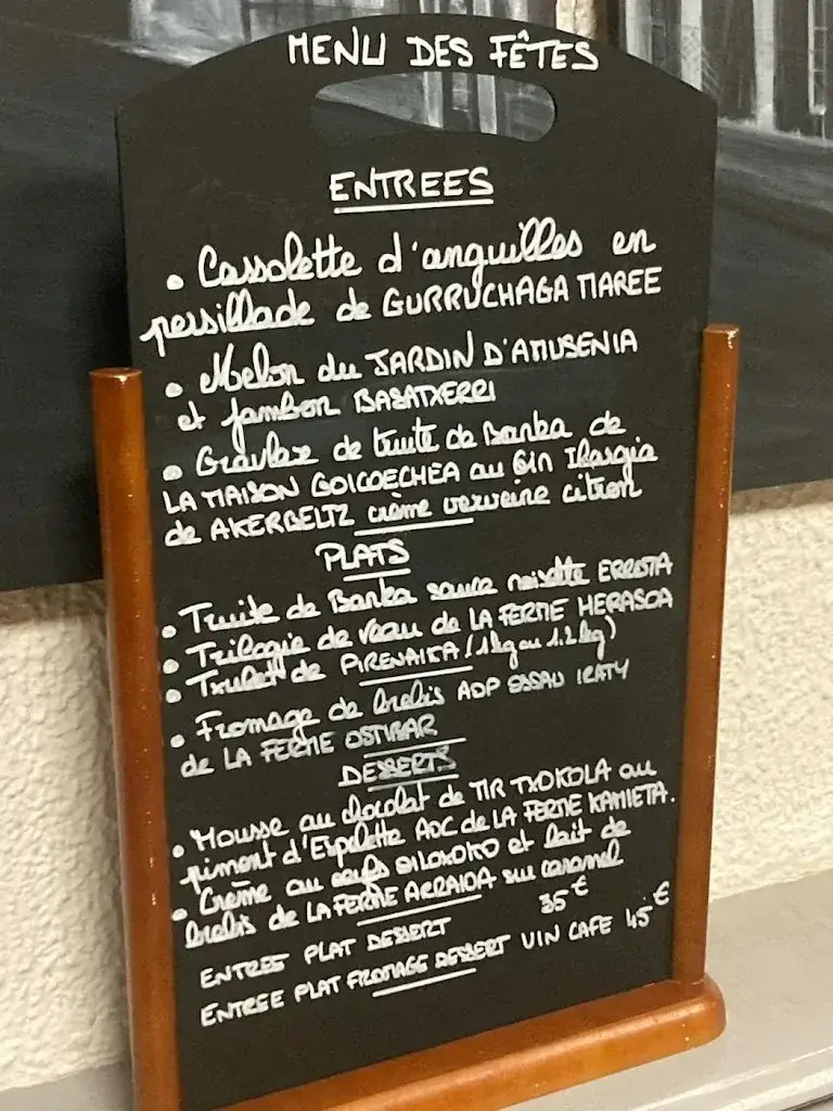 Menu_Bar Restaurant Etorri_Ascain_image_1