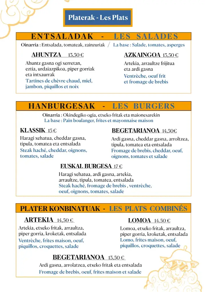 Menu_Xoko Ona_Ascain_image_1