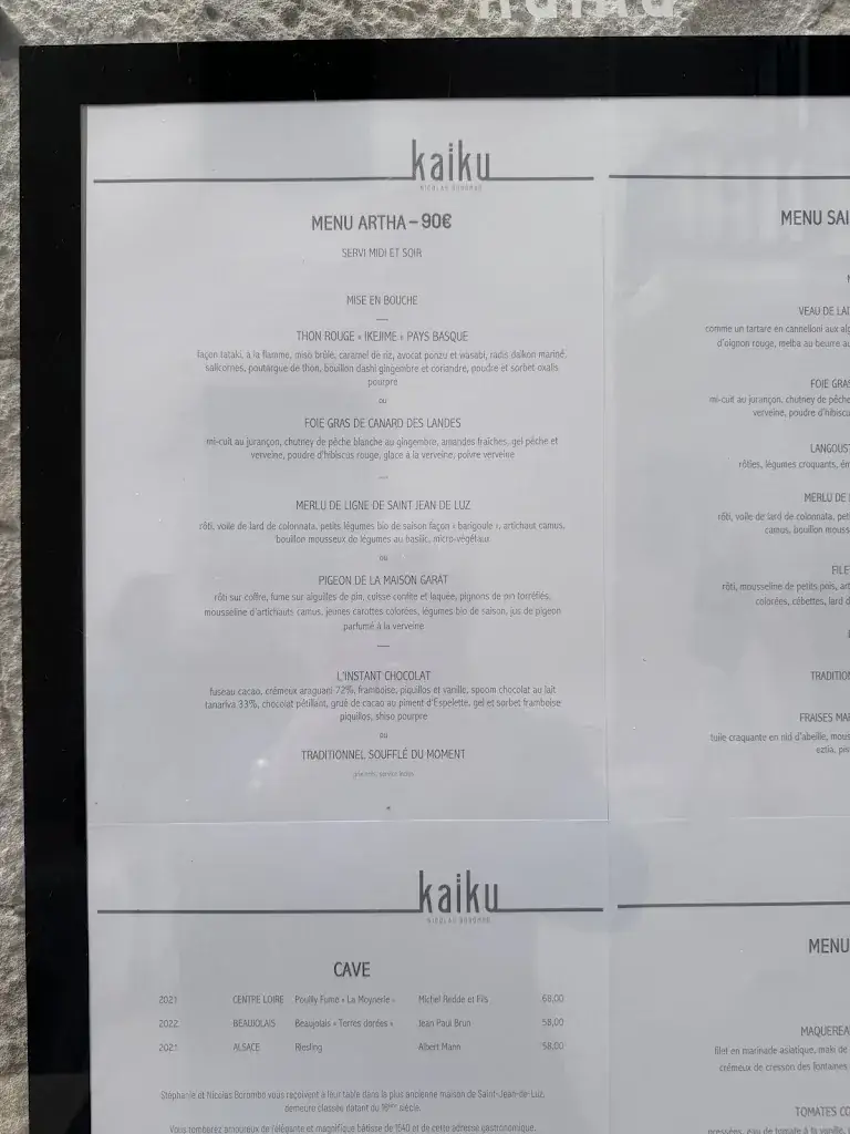 Menu_Le Kaiku_Saint-Jean-de-Luz_image_2