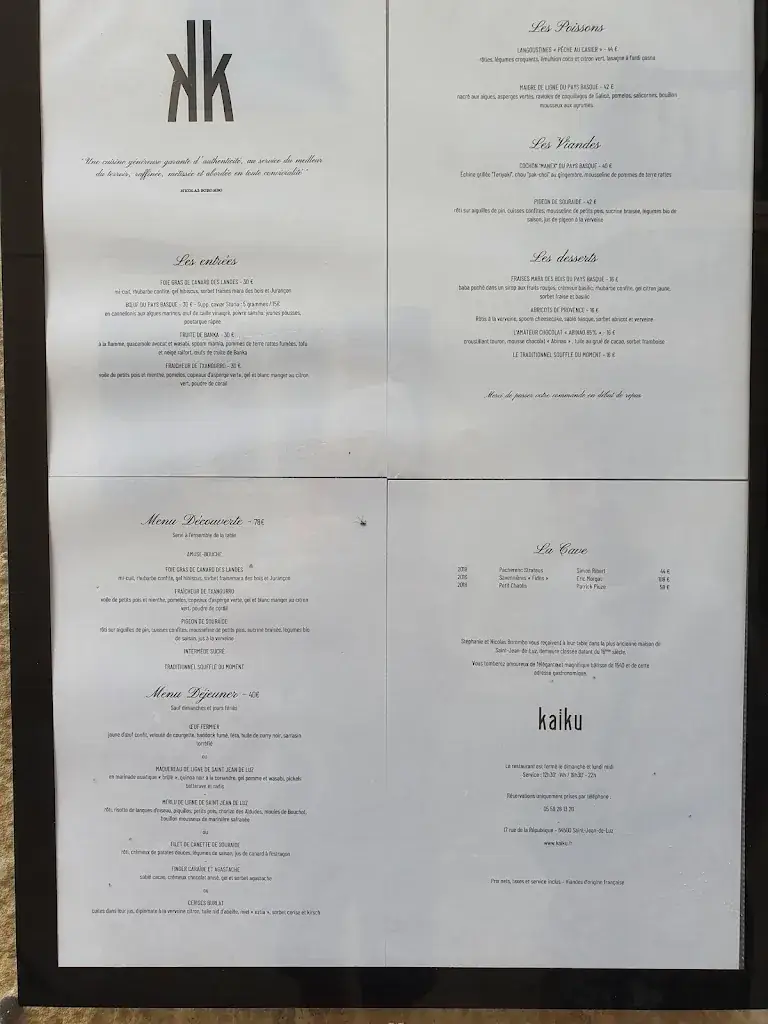 Menu_Le Kaiku_Saint-Jean-de-Luz_image_4