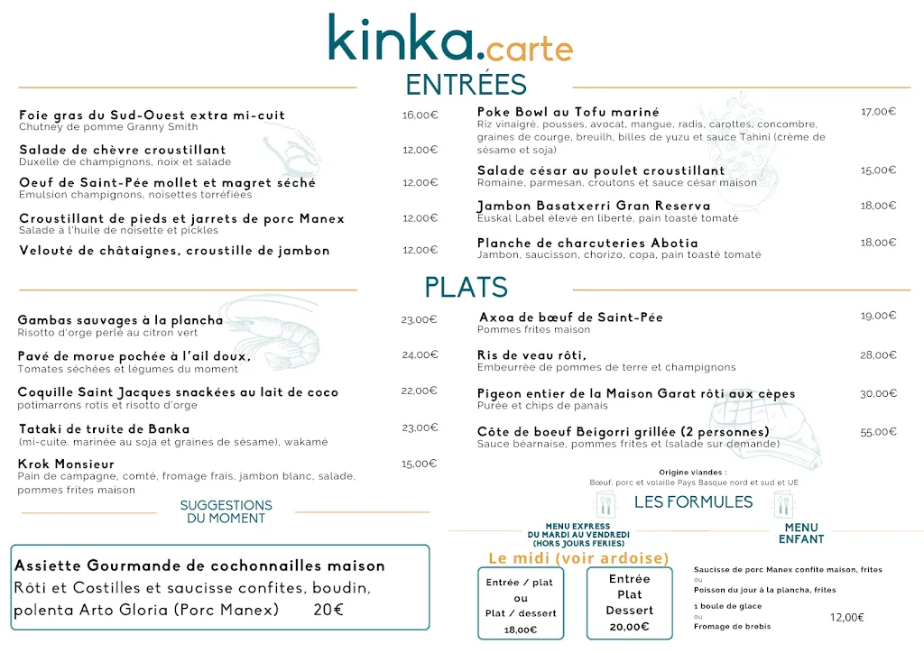 Menu_Kinka Restaurant Et Bar_Saint-Pée-sur-Nivelle_image_2