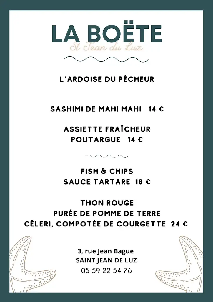 Menu_La Boete_Saint-Jean-de-Luz_image_2