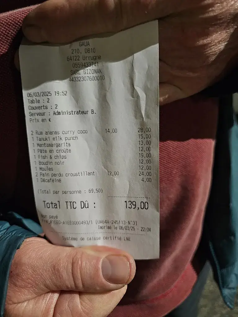 Sally Davies_Restaurant Gaua_Urrugne_review