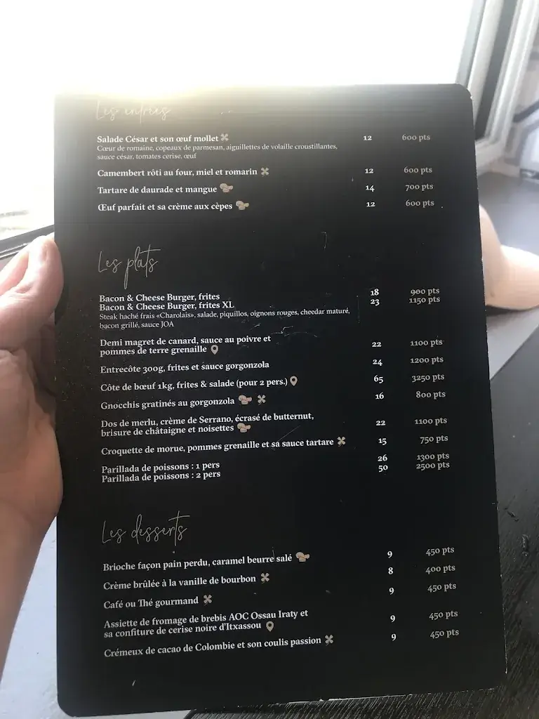 Menu_Le Comptoir JOA - Saint-Jean-de-Luz_Saint-Jean-de-Luz_image_1