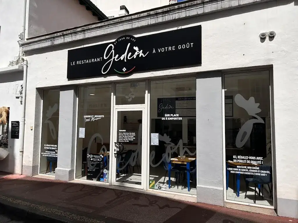 Gédéon restaurant in Saint-Jean-de-Luz