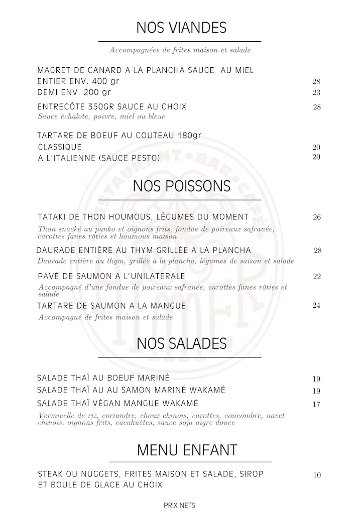 Menu_Restaurant AIMER Cave & Bar_Audenge_image_1